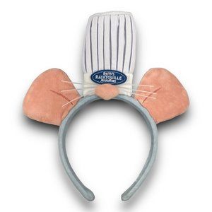 Disney Parks Remys Ratatouille Adventure Mickey Mouse Ears Headband Pre Owned